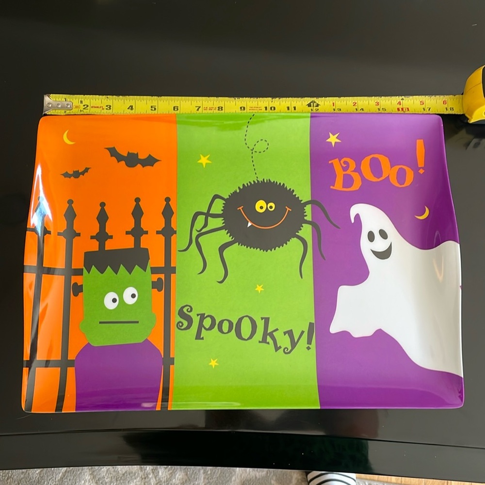 Large Halloween serving tray